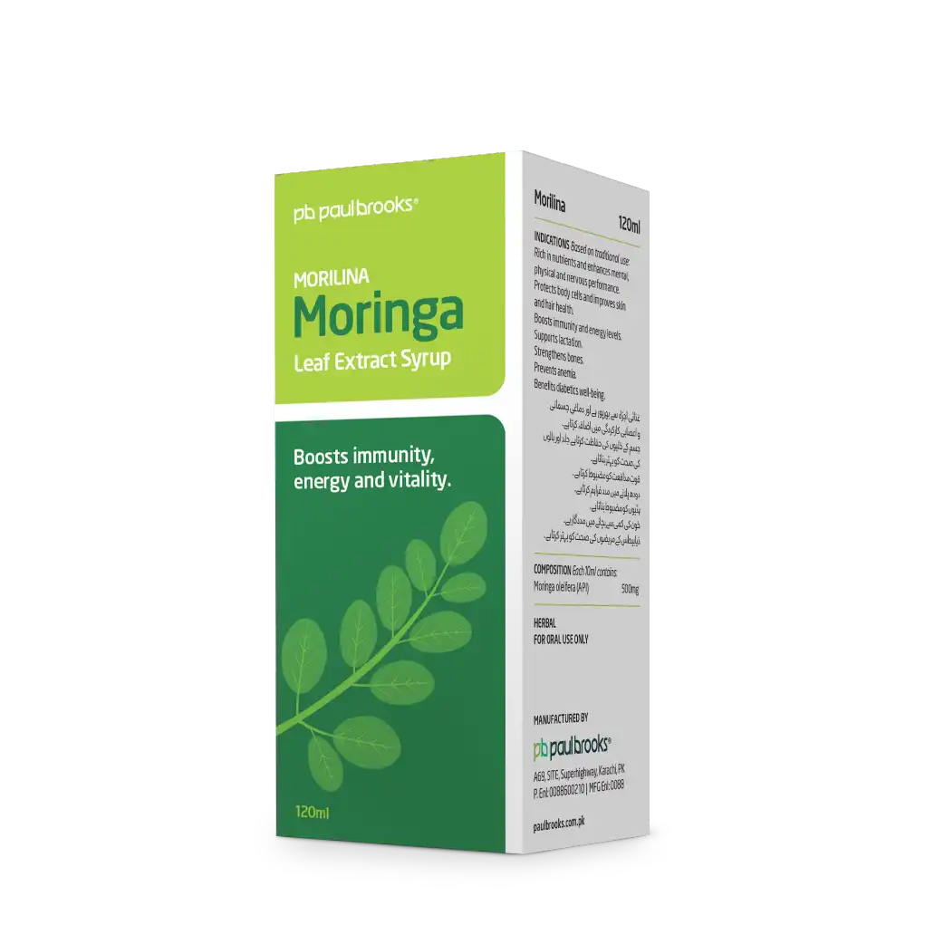 Morilina Moringa Leaf Extract Syrup to boost immunity, energy and vitality price in pakistan