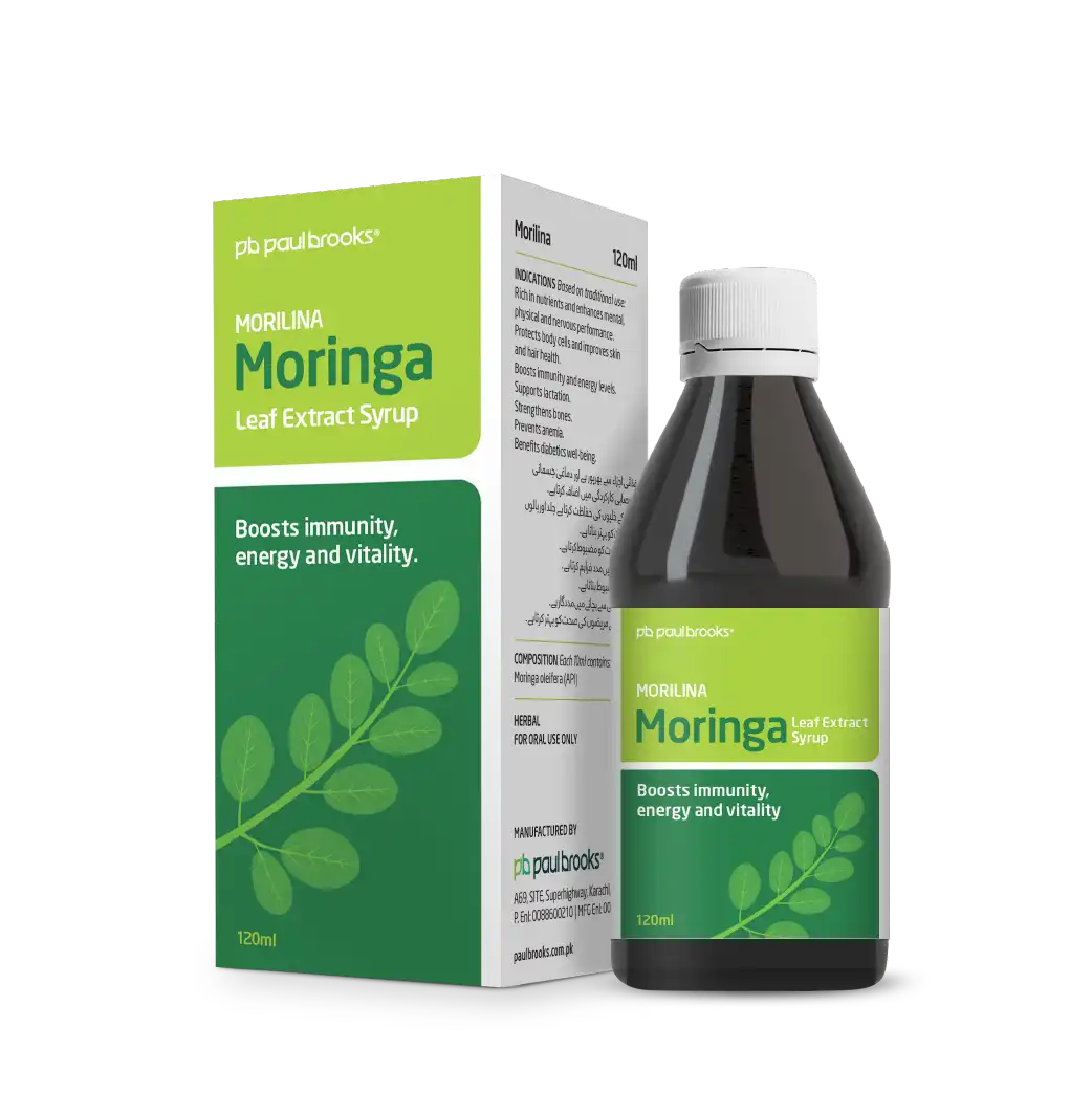 Morilina Moringa Leaf Extract Syrup to boost immunity, energy and vitality price in pakistan