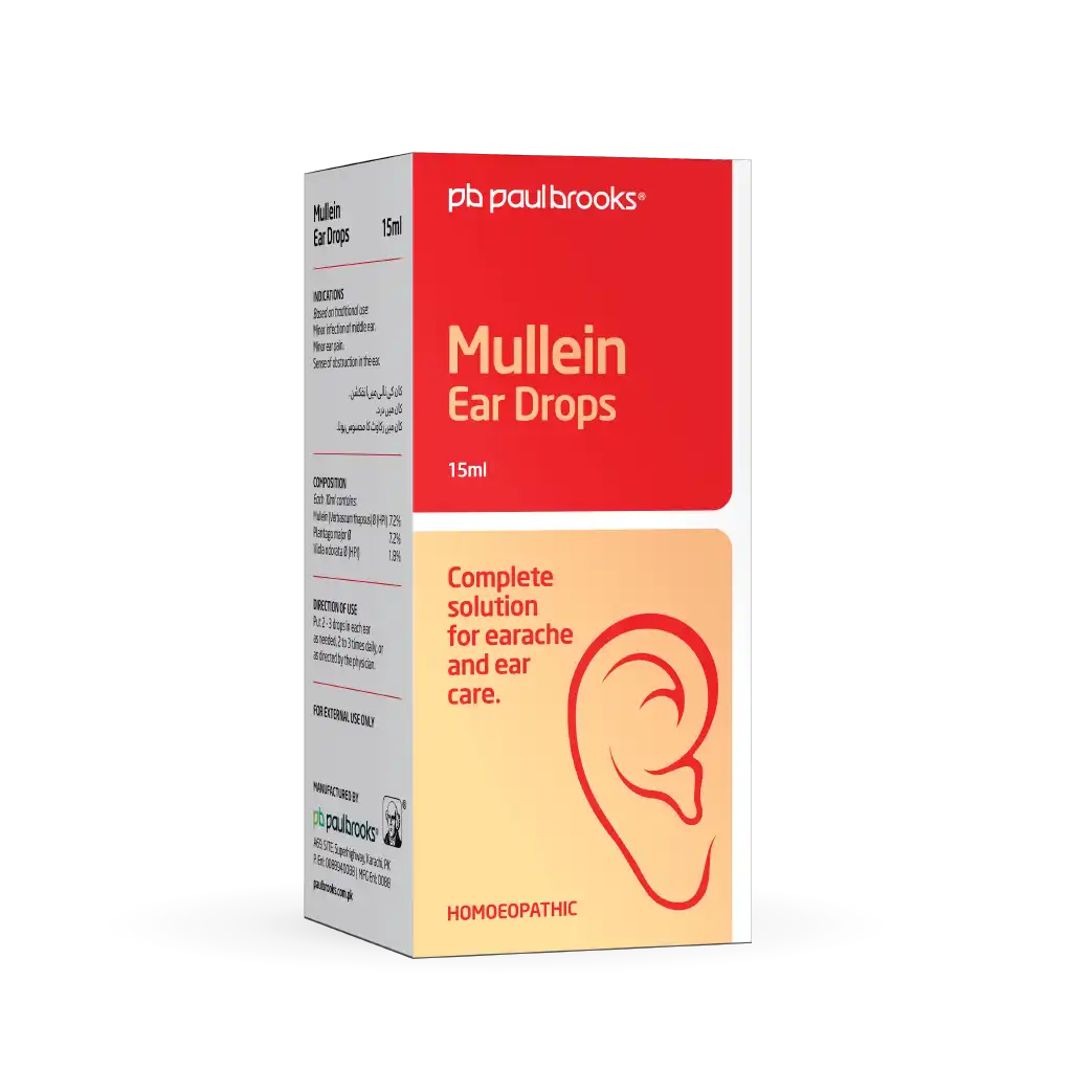 Mullein Ear Drops - Complete solution for earache and ear care Price In Pakistan
