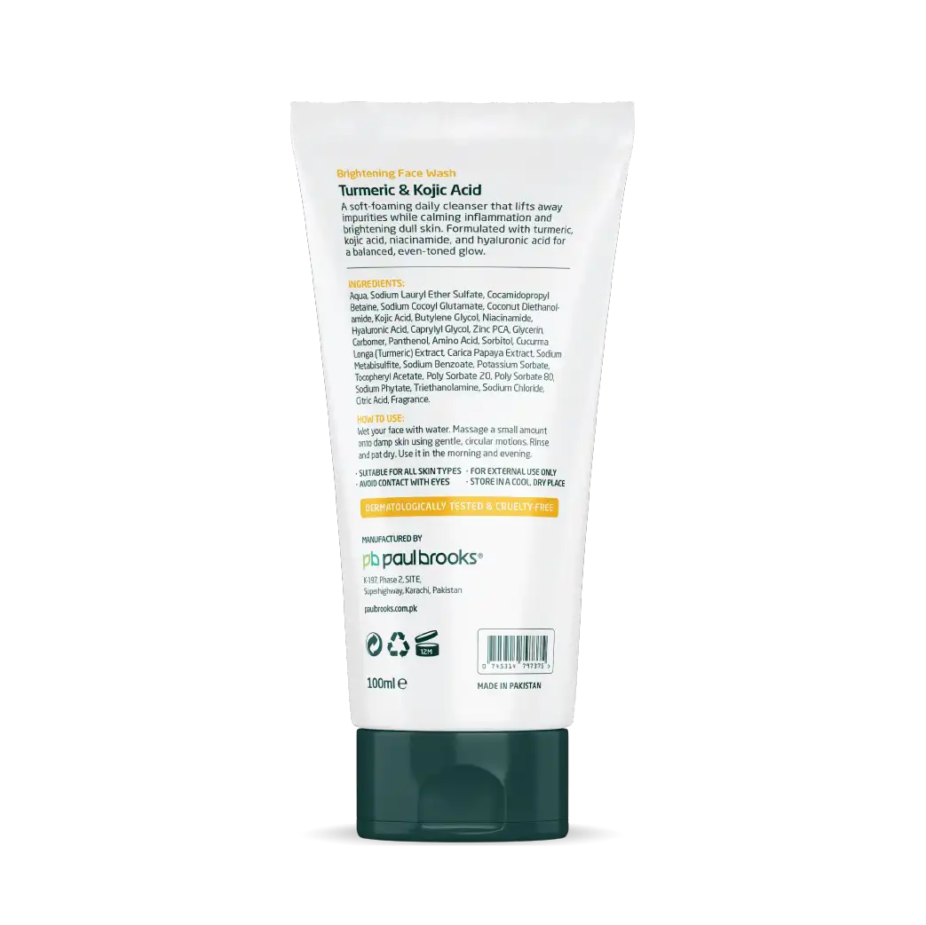 O'Clear Brightening Face Wash Turmeric and Kojic Acid Price In Pakistan