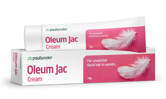 Oleum Jac Cream For Unwanted Facial Hair