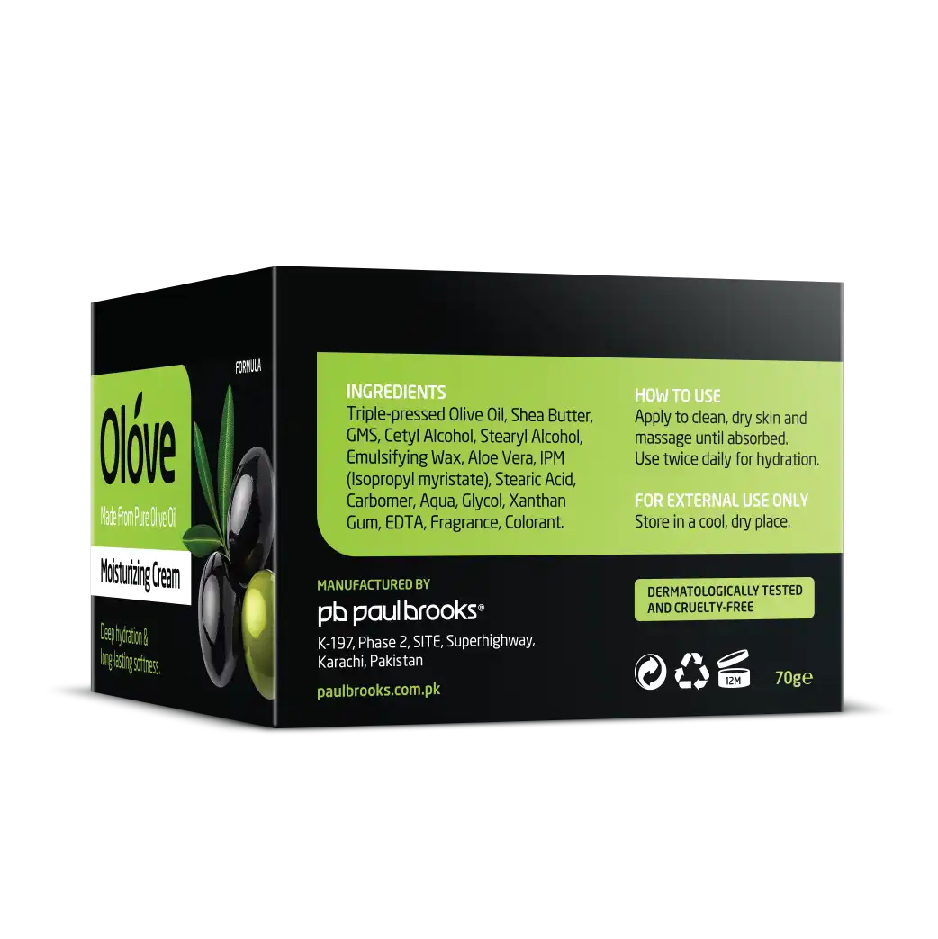 Olove Moisturizing Cream - Made From Pure Olive Oil Price In Pakistan