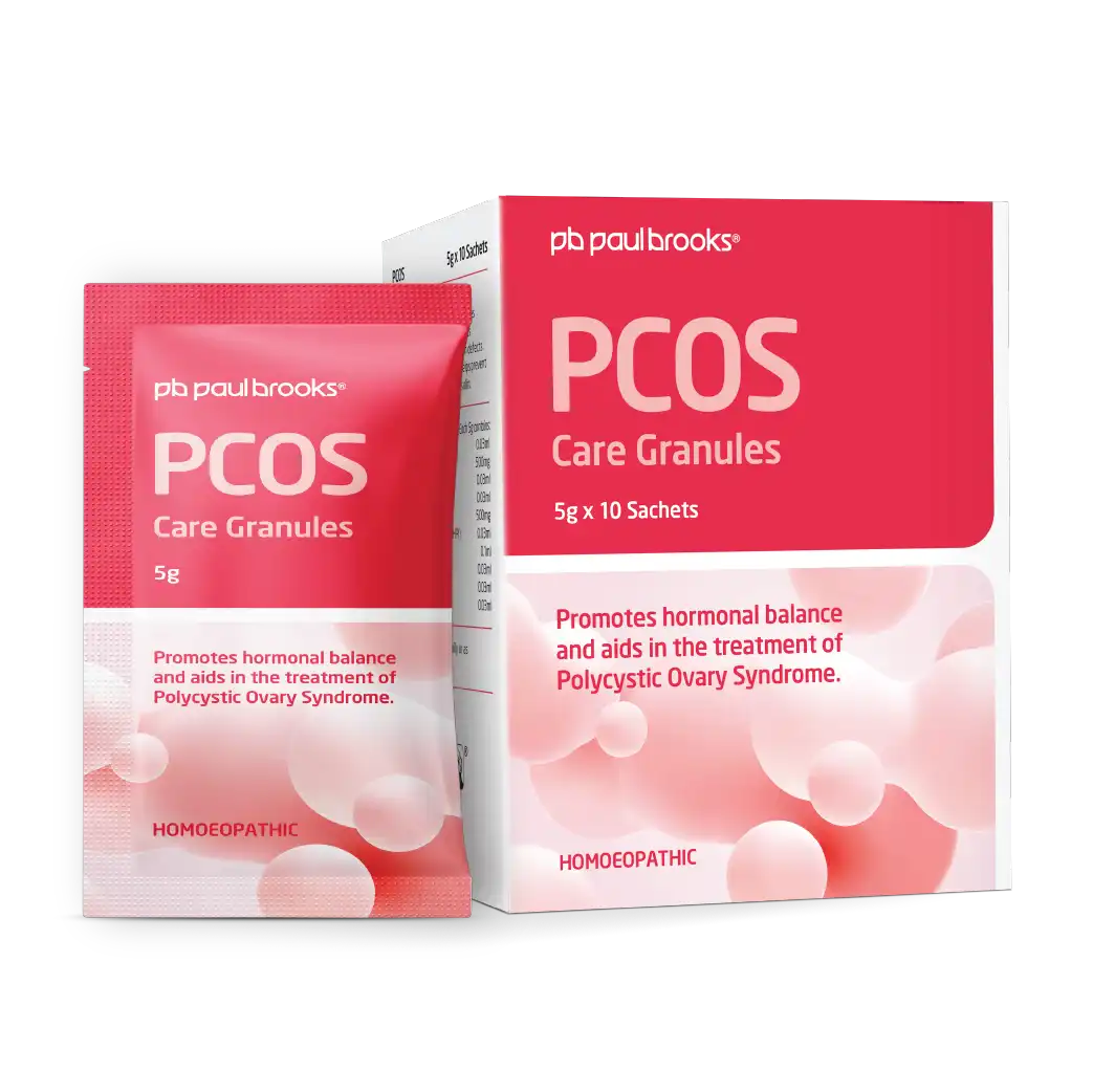 PCOS Care Granules Sachets To Promote Harmonal Balance and Aids in The Treatment of Polycystic Ovary Syndrome