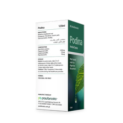 Podina Herbal Syrup Mint based relief for digestive discomfort price in pakistan