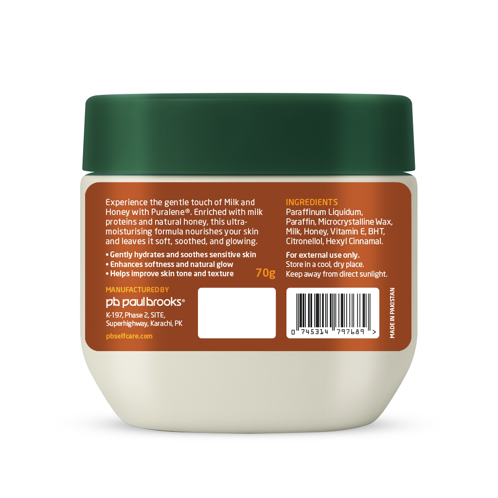 Puralene Petroleum Jelly Milk and Honey Price in Pakistan