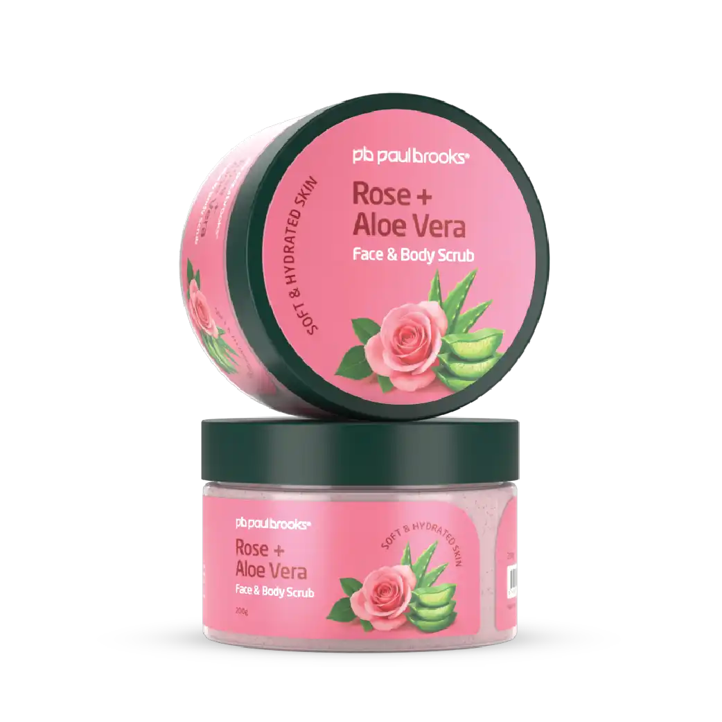 Rose + Aloe Vera face and body scrub Price in Pakistan