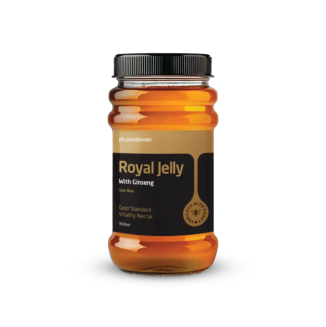 Royal Jelly With Ginseng - Gen-Ron - Gold Standard Vitality Nectar Pakistan