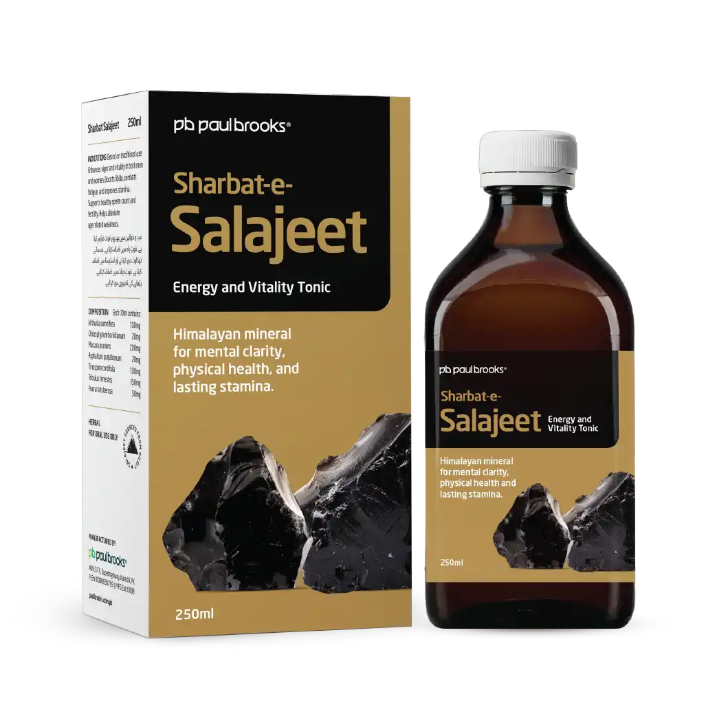 Sharbat-e-Salajeet Energy & Vitality Tonic - Himalayan mineral for mental clarity, physical health and lasting stamina Pakistan