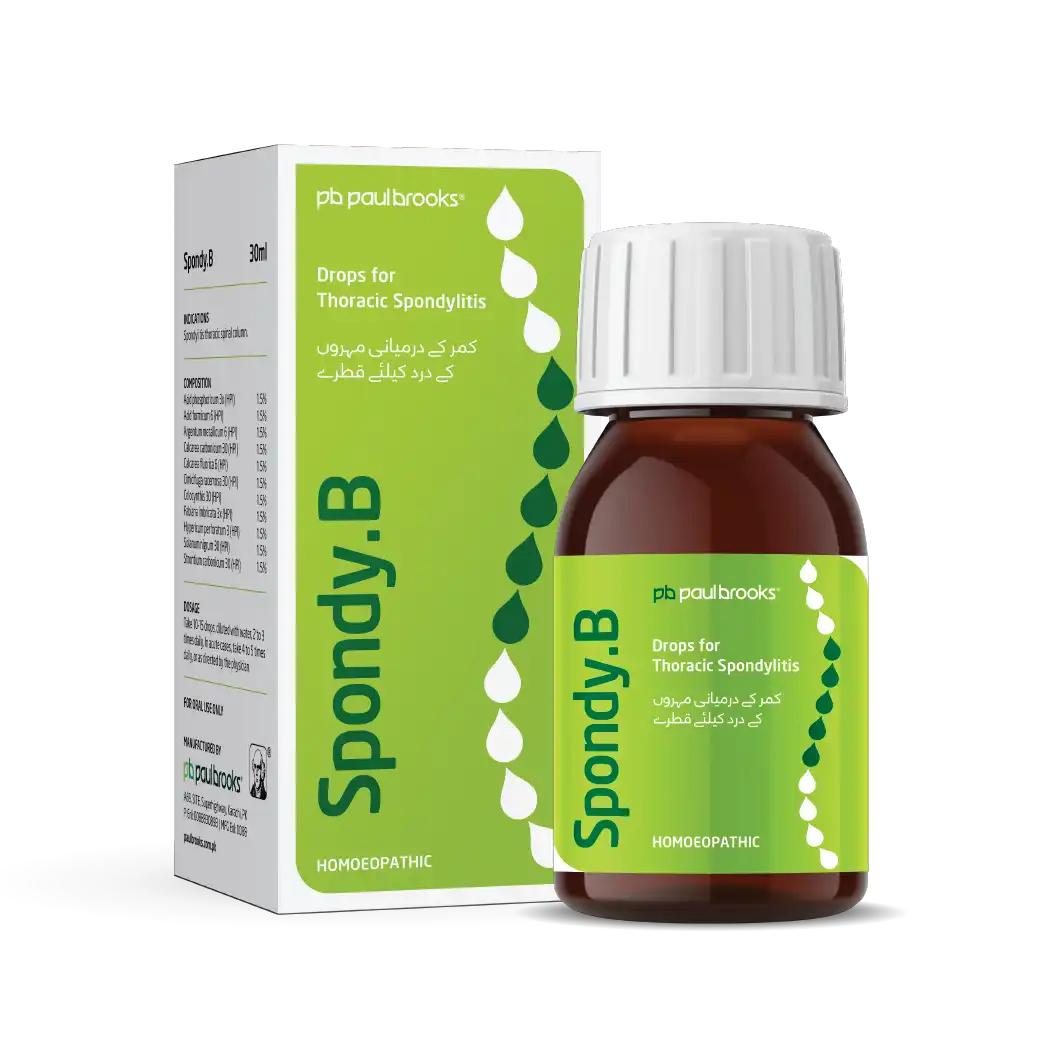 Spondy B Drops For Thoracic Spondylitis price in pakistan