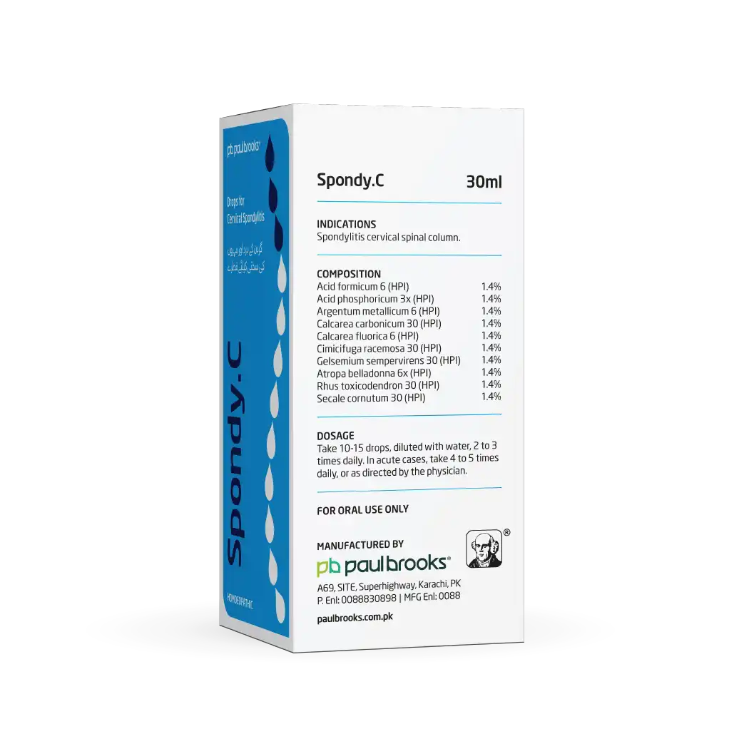 Spondy C Drops For Cervical Spoondylitis Price In Pakistan