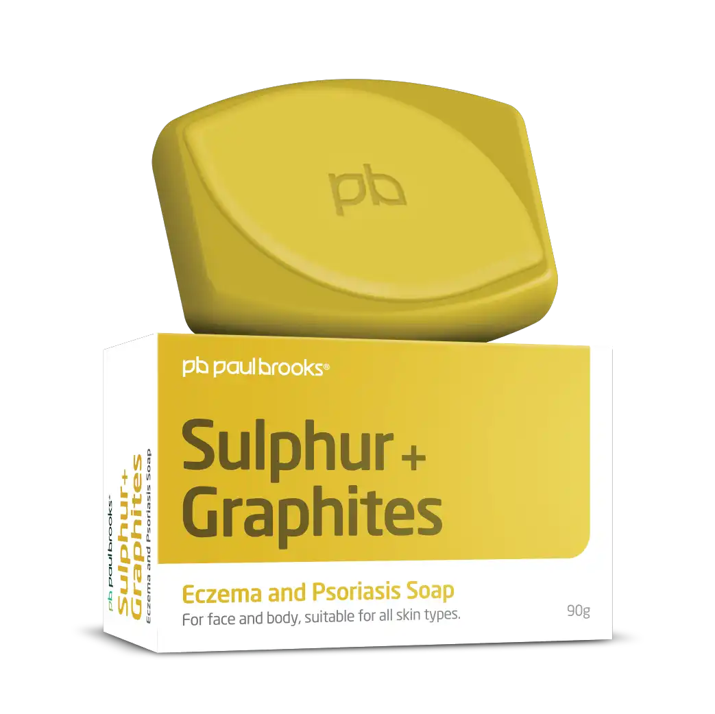 Sulpher + Graphites Eczema and Psoriasis Soap For Face and Body, Suitable For All Skin Types Price In Pakistan