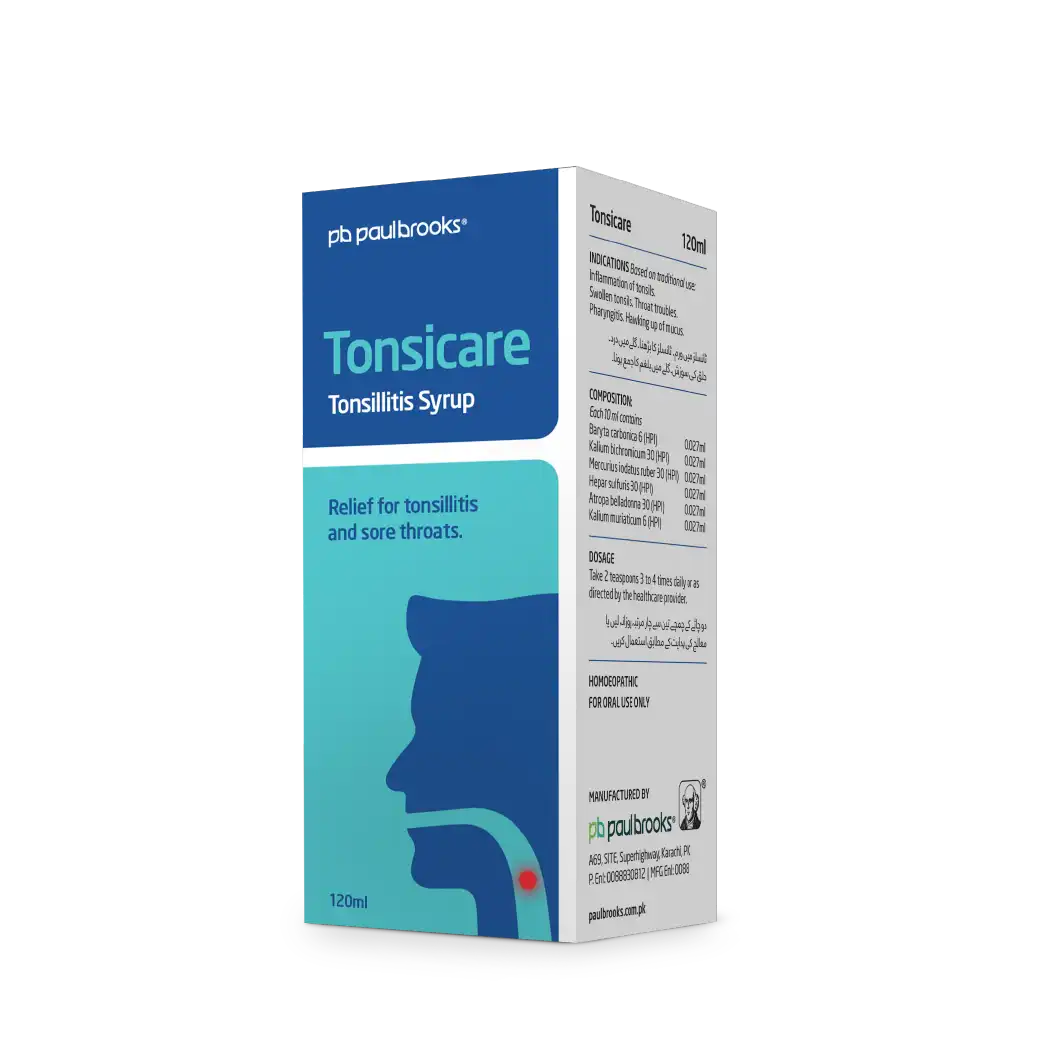 Tonsicare Tonsillitis Syrup- Relief For Tonsillitis And Sore Throats price in pakistan