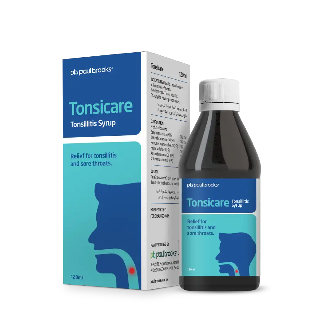 Tonsicare Tonsillitis Syrup- Relief For Tonsillitis And Sore Throats price in pakistan