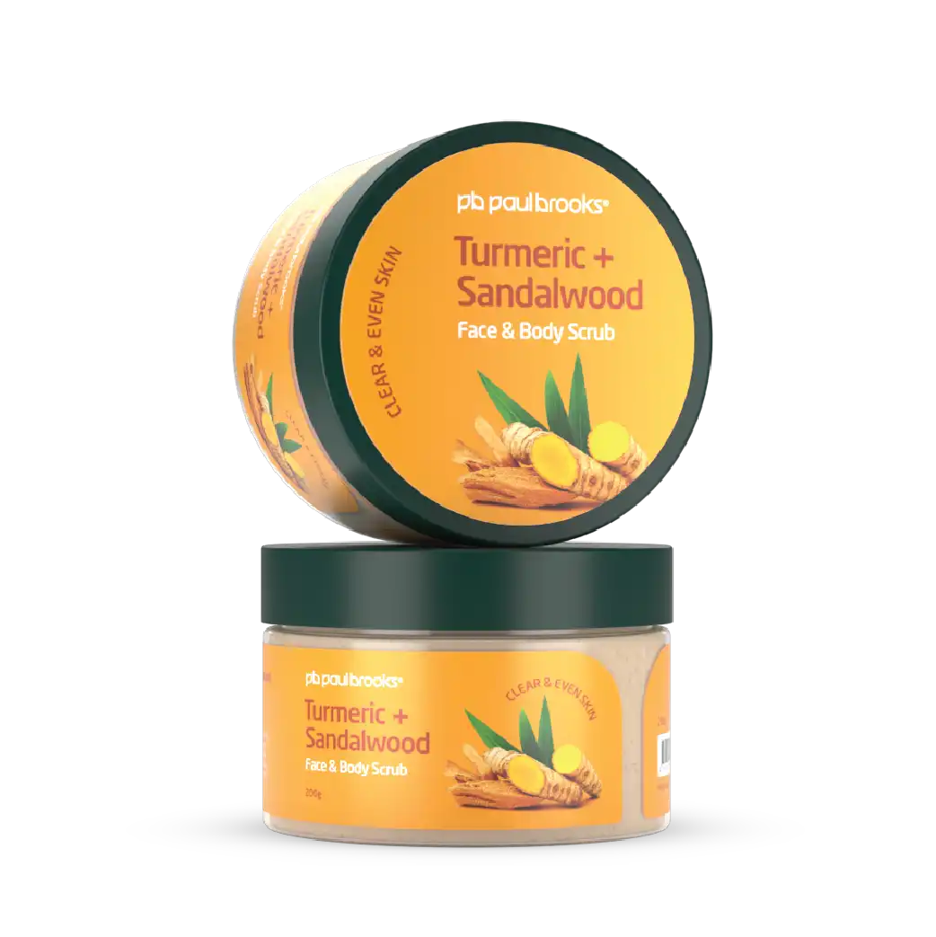 Turmeric + Sandalwood face and body scrub Price in Pakistan
