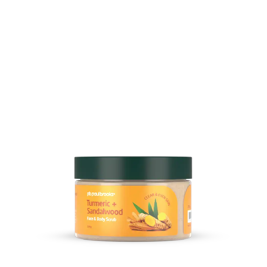 Turmeric + Sandalwood face and body scrub Price in Pakistan