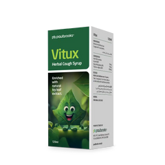 Vitux Herbal Cough Syrup enriched with natural ivy leaf extract Price in Pakistan