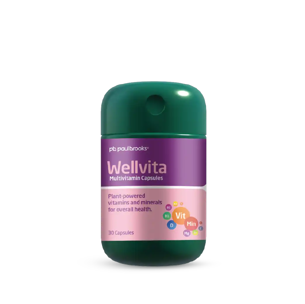 Wellvita Multivitamin Capsule - Plant Powered vitamins and minerals for overall health Pakistan