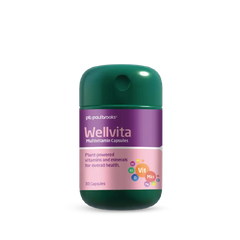 Wellvita Multivitamin Capsule - Plant Powered vitamins and minerals for overall health Pakistan