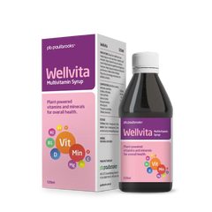 Wellvita Multivitamin Syrup - Plant Powered vitamin and minerals for overall health