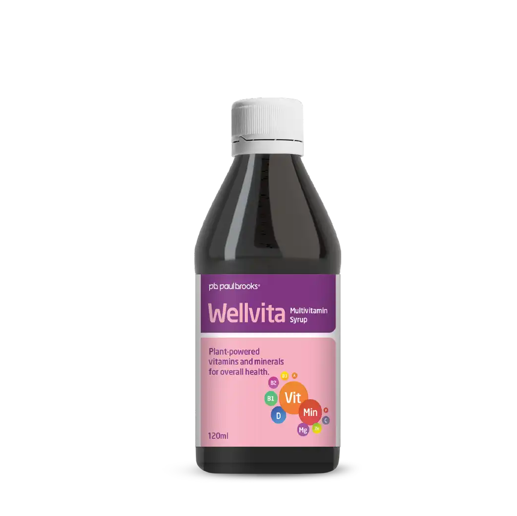 Wellvita Multivitamin Syrup - Plant Powered vitamin and minerals for overall health pakistan