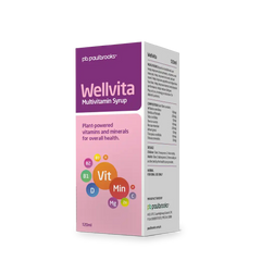 Wellvita Multivitamin Syrup - Plant Powered vitamin and minerals for overall health price in pakistan