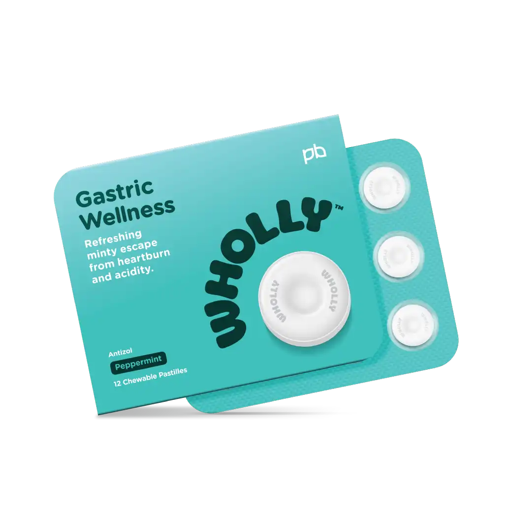 Wholly Gastric Wellness Refreshing minty escape from heartburn and acidity